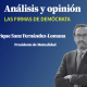 Enrique Sanz Fernández-Lomana es presidente de Mutualidad.