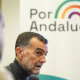 El coordinador federal de IU y candidato de Por Andalucía a la Presidencia de la Junta, Antonio Maíllo, en una imagen de archivo.  Joaquín Corchero - Europa Press