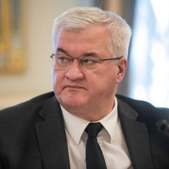 Andri Sibiga, ministro ucraniano de Asuntos Exteriores. Europa Press/Contacto/Danylo Antoniuk