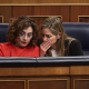 La vicepresidenta de Hacienda, María Jesús Montero (i), y la vicepresidenta para la Transición Ecológica y el Reto Demográfico, Sara Aagesen (d), durante una sesión de control al Gobierno, en el Congreso | Eduardo Parra / Europa Press