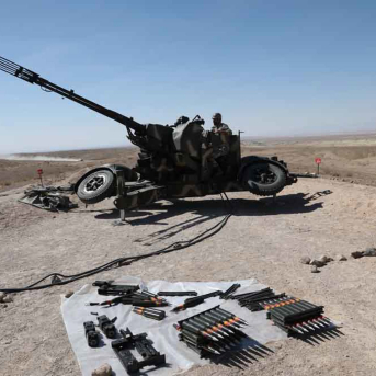 Maniobras del Ejército de Irán y la Guardia Revolucionaria en octubre de 2021 (archivo) -/Iranian Army Office via ZUMA P / DPA