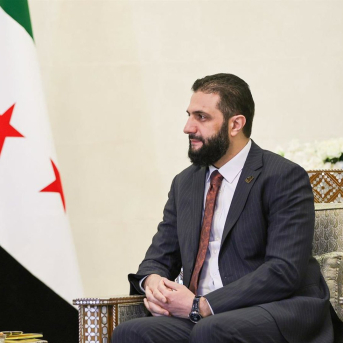 El presidnete de transición de Siria, Ahmed al Shara. -/APA Images via ZUMA Press Wire / DPA