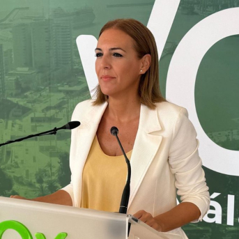 La diputada naciona de Vox por Málaga, Patricia Rueda. VOX