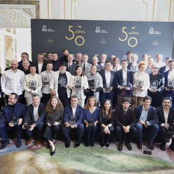 Grupo Gourmets cumple 50 años y distingue a 50 protagonistas de la gastronomía española