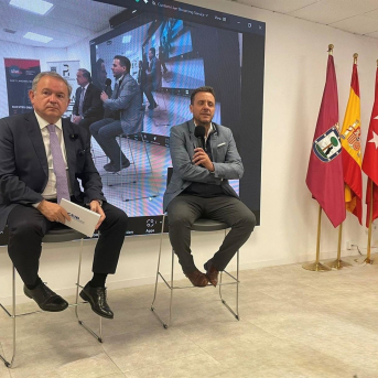 El secretario permanente del Consejo de Empresarios Iberoamericanos (CEIB) y director de Relaciones con Iberoamérica de CEOE, Narciso Casado, en el 34º Encuentro Internacional de Soft Landing. CEOE