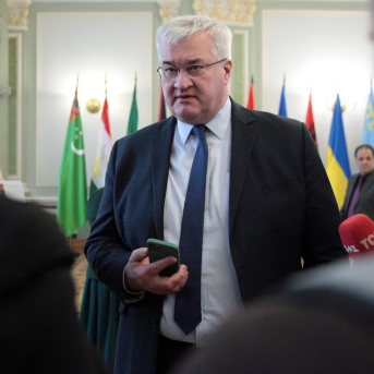 Andri Sibiga, ministro de Asuntos Exteriores de Ucrania. Europa Press/Contacto/Hennadii Minchenko