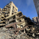 Un edificio con destrozos tras un ataque del Ejército israelí sobre la capital de Líbano, Beirut Bilal Jawich / Xinhua News / ContactoPhoto