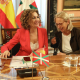 La vicepresidenta primera del Gobierno y ministra de Hacienda, María Jesús Montero (i) y la secretaría General de Financiación Autonómica y Local, Inés Olóndriz de Moragas (d). Rafael Bastante - Europa Press