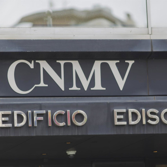 CNMV, fachada de la Comisión Nacional del Mercado de Valores EUROPA PRESS