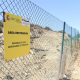 Detalle de la parcela contaminada por el accidente nuclear en Palomares, en Almería. Rafael González - Europa Press