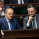 El primer ministro placo, Donald Tusk, y el ministro de Defensa, Wladyslaw Kosiniak-Kamysz. Europa Press/Contacto/Marcin Banaszkiewicz/Fotonew