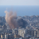 El humo se eleva tras un ataque aéreo israelí en los suburbios del sur de Beirut, Líbano Bilal Jawich / Xinhua News / ContactoPhoto