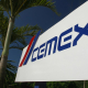 Logo de Cemex en un cartel. CEMEX