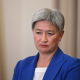 La ministra de Exteriores de Australia, Penny Wong, en una fotografía de archivo tomada en abril de 2025 Lukas Coch/AAP/dpa