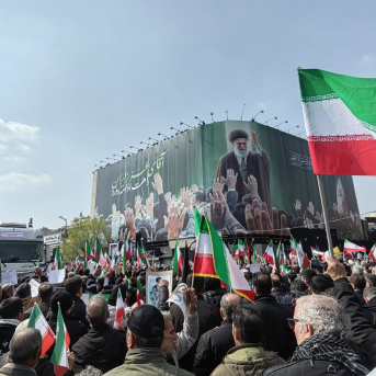 Marcha funeral en Teherán por la muerte de altos cargos militares a causa de la ofensiva lanzada el 28 de febrero por Estados Unidos e Israel contra Irán (archivo) Europa Press/Contacto/Sha Dati