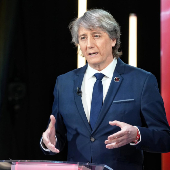 El candidato de la Presidencia del PSOE, Carlos Martínez. CLAUDIA ALBA/EUROPA PRESS