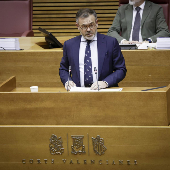 Imagen de archivo del vicepresidente segundo y conseller de Presidencia, José Díez JOSÉ CUÉLLAR/CORTS VALENCIANES Imagen de archivo del vicepresidente segundo y conseller de Presidencia, José Díez JOSÉ CUÉLLAR/CORTS VALENCIANES