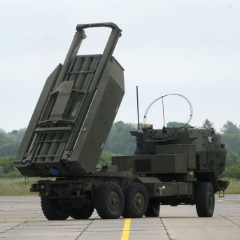 Imagen de archivo de un sistema estadounidense HIMARS en Lituania Europa Press/Contacto/Ints Kalnins