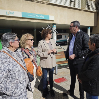 Rafael Guía (PSOE) denuncia que el modelo privatizador de Azcón irrumpe en el Hospital de Alcañiz Rafael Guía (PSOE) denuncia que el modelo privatizador de Azcón irrumpe en el Hospital de Alcañiz