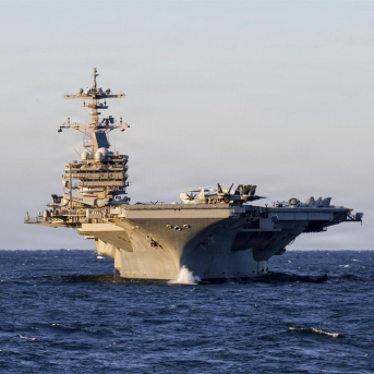 El portaaviones 'USS George H.W. Bush'. Europa Press/Contacto/Mc3 John Farren/U.S. Navy
