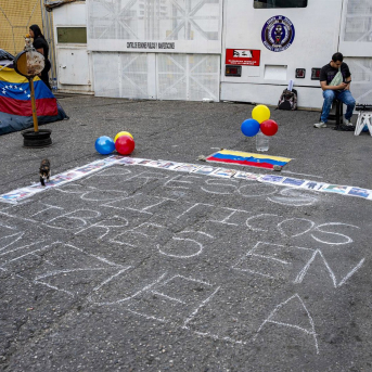 Acción para pedir la liberación de presos políticos en Venezuela (archivo) Europa Press/Contacto/Jimmy Villalta