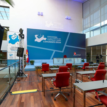 Centro de Difusión de Datos de Castilla y León para las elecciones del 15 de marzo. JCYL