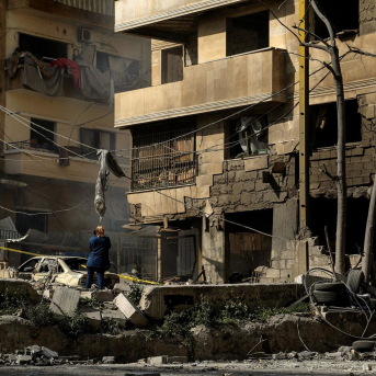 Bombardeo israelí en Beirut Europa Press/Contacto/Marwan Naamani