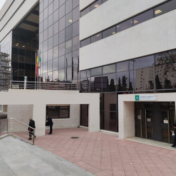 Edificio judicial de Caleta, en Granada capital. EUROPA PRESS