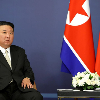 El líder de Corea del Norte, Kim Jong Un. -/Kremlin/dpa El líder de Corea del Norte, Kim Jong Un. -/Kremlin/dpa