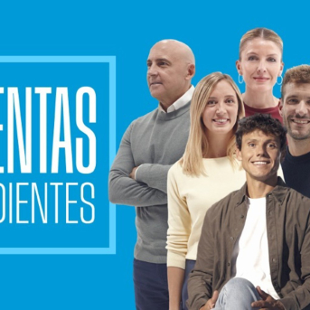 Imagen del cartel del proyecto 'Cuentas Pendientes' CAIXABANK Imagen del cartel del proyecto 'Cuentas Pendientes' CAIXABANK
