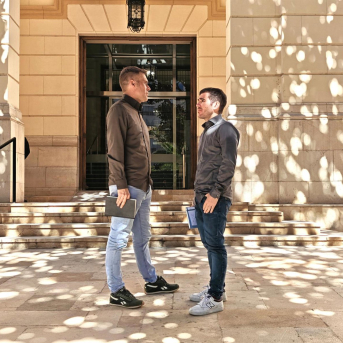 Gerard Fullana (i) y Ximo Perles (d), este lunes en la Diputación de Alicante EUROPA PRESS Gerard Fullana (i) y Ximo Perles (d), este lunes en la Diputación de Alicante EUROPA PRESS