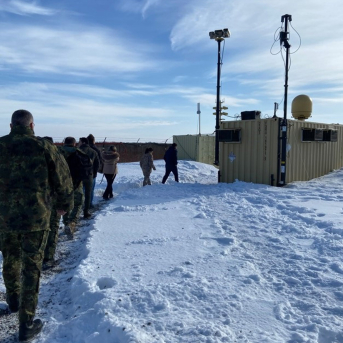 Soldados en Lituania. INDRA