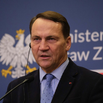 El viceprimer ministro y ministro de Exteiores de Polonia, Radoslaw  Sikorski. Roman Koziel/ZUMA Press Wire/dpa