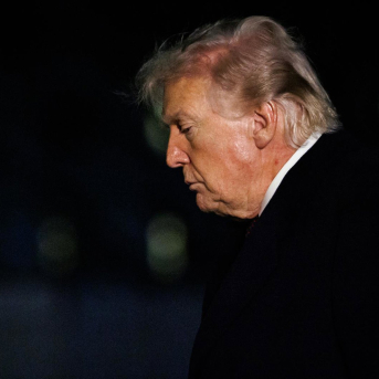 El presidente de EEUU, Donald Trump, vuelve a la Casa Blanca.  Europa Press/Contacto/Samuel Corum - Pool via CNP