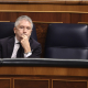El ministro del Interior, Fernando Grande-Marlaska, durante una sesión de control al Gobierno, en el Congreso de los Diputados | Eduardo Parra (Europa Press).