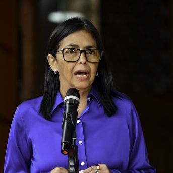 La presidenta encargada de Venezuela, Delcy Rodríguez, en una imagen de archivo Europa Press/Contacto/Ding Hongfa