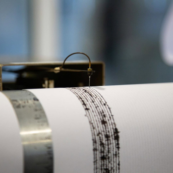 Un sismógrafo. Imagen de archivo Europa Press/Contacto/Hugo Moreira