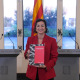 La consellera de Economía Alícia Romero entrega al presidente del Parlament Josep Rull el Proyecto de ley de presupuestos de la Generalitat, en Barcelona,  David Zorrakino - Europa Press