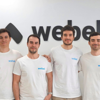 Webel cierra una ronda de financiación de 4,3 millones de euros para impulsar su crecimiento. WEBEL Webel cierra una ronda de financiación de 4,3 millones de euros para impulsar su crecimiento. WEBEL