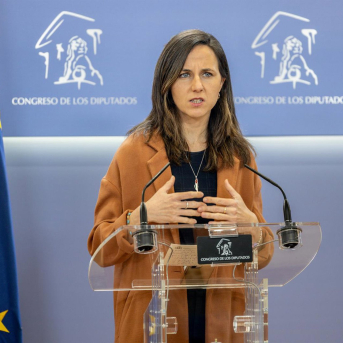 La diputada de Podemos, Ione Belarra, durante una rueda de prensa, en el Congreso de los Diputados, a 10 de marzo de 2026, en Madrid (España). Ricardo Rubio - Europa Press La diputada de Podemos, Ione Belarra, durante una rueda de prensa, en el Congreso de los Diputados, a 10 de marzo de 2026, en Madrid (España). Ricardo Rubio - Europa Press