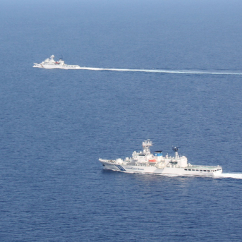 Imagen de archivo de buques de la Guardia Costera japonesa. -/YNA/dpa