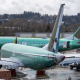 12 March 2024, US, Renton: Boeing airplanes in various stages of production stand in the Boeing Renton Factory in Renton, Washington, USA.  Scott Brauer/ZUMA Press Wire/dpa