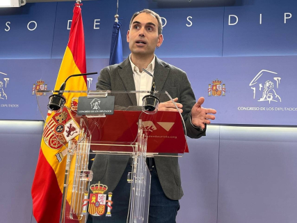 El coordinador general de IU Andalucía y diputado de Sumar en el Congreso, Toni Valero. IU ANDALUCÍA