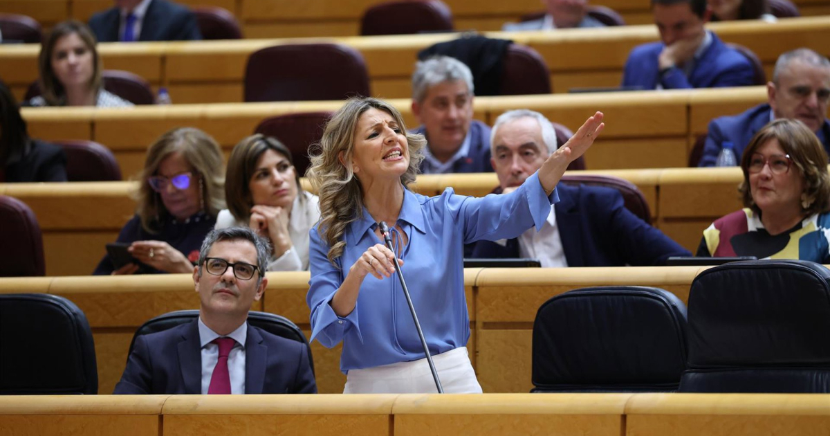 Tenso choque entre PP y Yolanda Díaz en el Senado | Demócrata