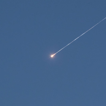 Restos de un misil iraní interceptado en Jerusalén Europa Press/Contacto/Chen Junqing