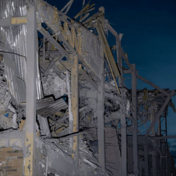 Un edificio en Irán, tras el ataque de misiles de Israel y Estados Unidos. Archivo Europa Press/Contacto/Ircs