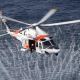 Un helicóptero de Salvamento Marítimo.  DELEGACIÓN