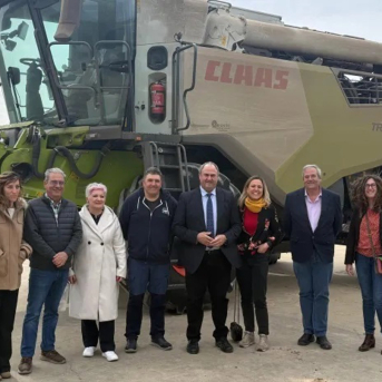 Lizán defiende el impulso de la Junta a la agricultura de precisión con 46 millones en ayudas