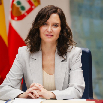 La presidenta de la Comunidad de Madrid, Isabel Díaz Ayuso, preside la reunión del Consejo de Gobierno, en el Ayuntamiento de Tres Cantos, a 18 de marzo de 2026, en Tres Cantos, Madrid (España).  Mateo Lanzuela - Europa Press