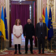 El presidente de Ucrania, Volodímir Zelenski, se ha reunido este miércoles con los presidentes del Congreso, Francina Armengol, y del Senado, Pedro Rollán MATÍAS CHIOFALO - EUROPA PRESS